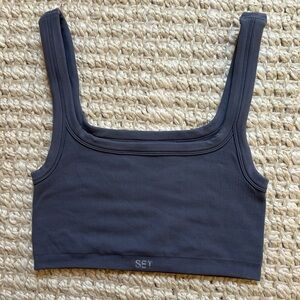Set Active SCULPTFLEX® BOX TANK BRA - Pebble Size Large